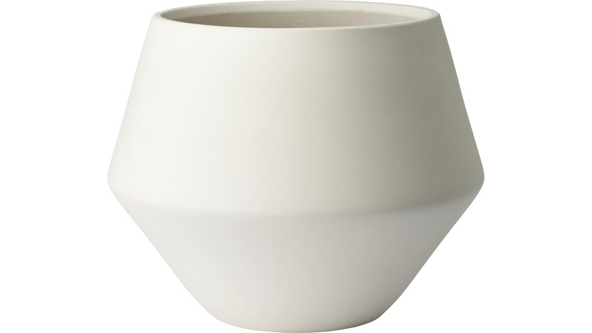 Grove Flowerpot, Ivory
