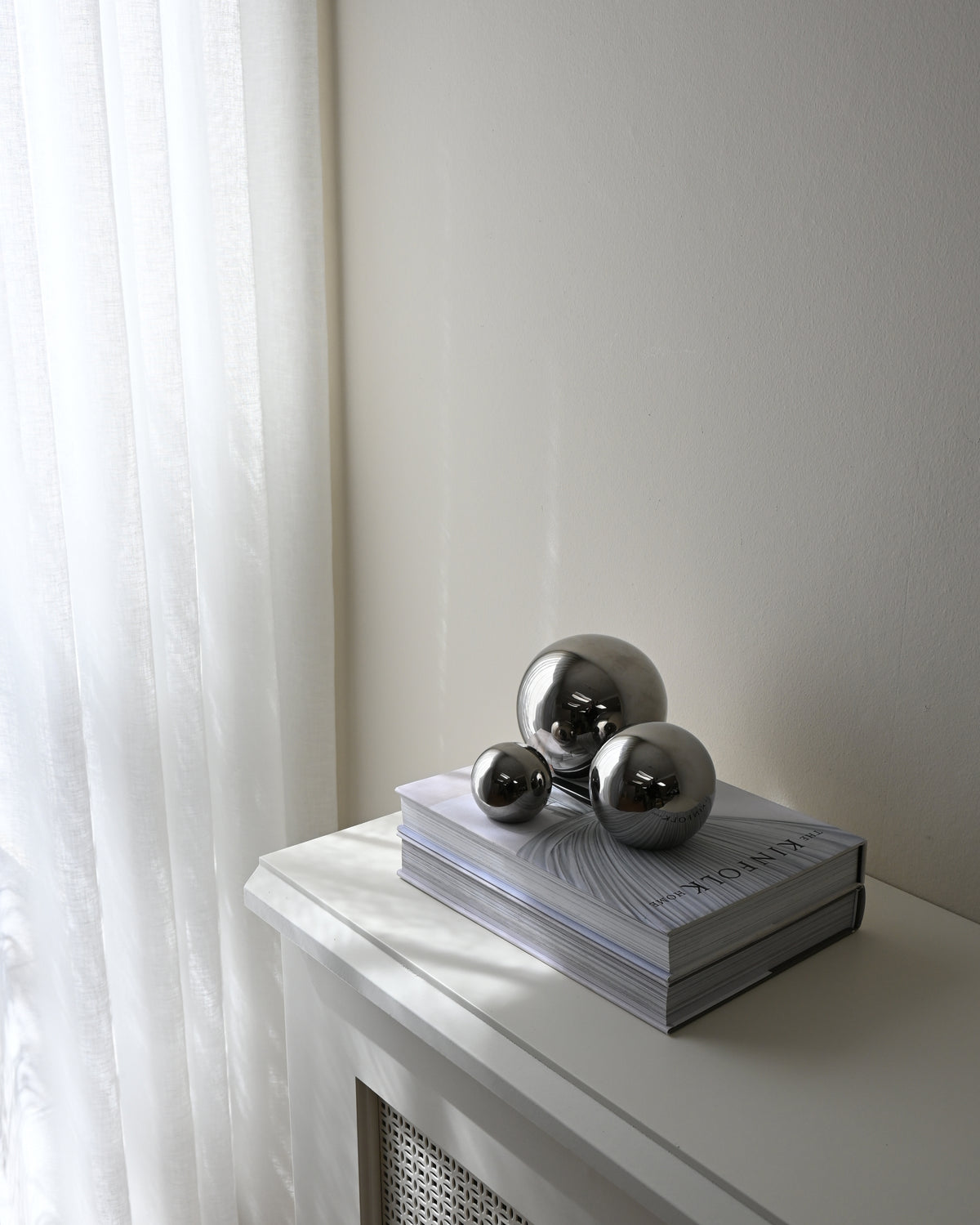 Gallery Balls, Set of 3 - Chrome