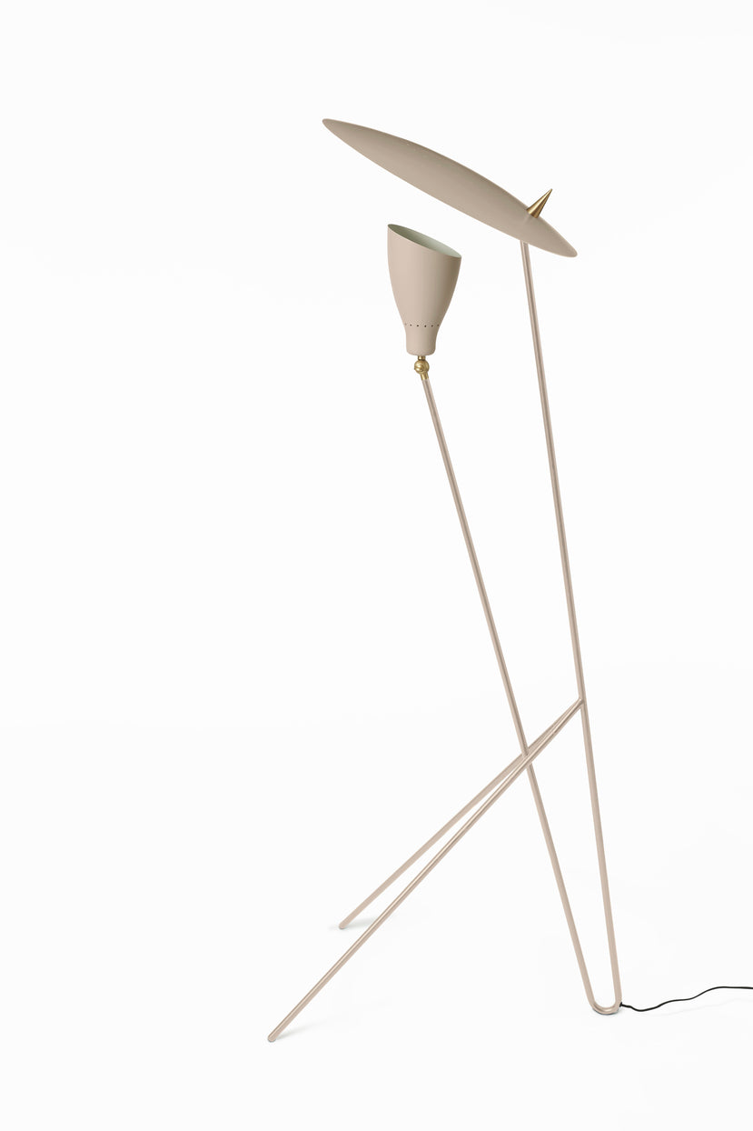 Silhouette Floor Lamp, Pure Cashmere