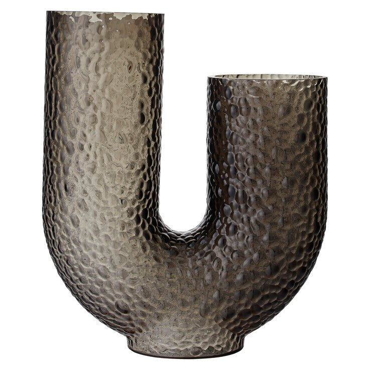 Arura Vase, High - Black