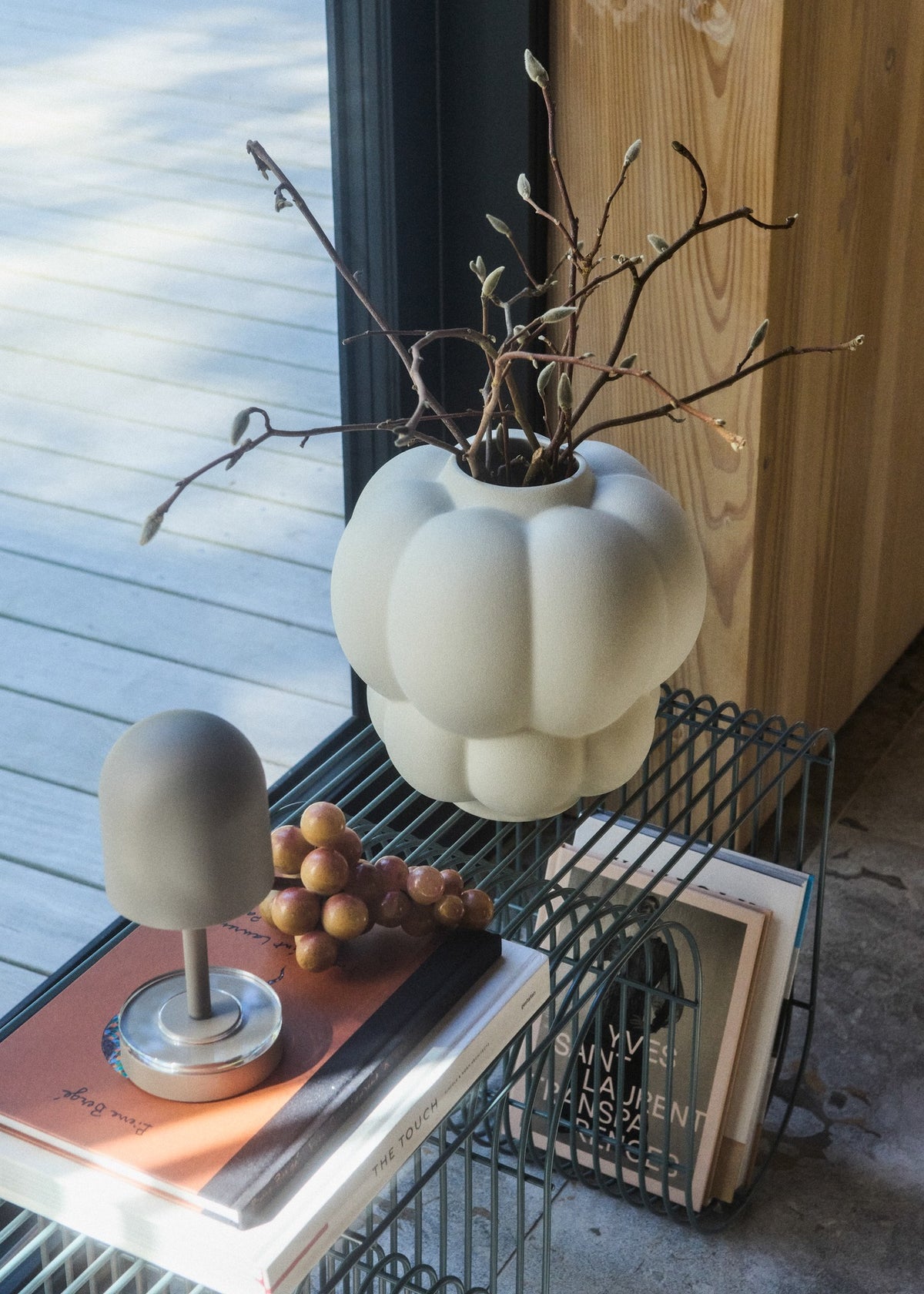 Uva Vase, Cream - Small