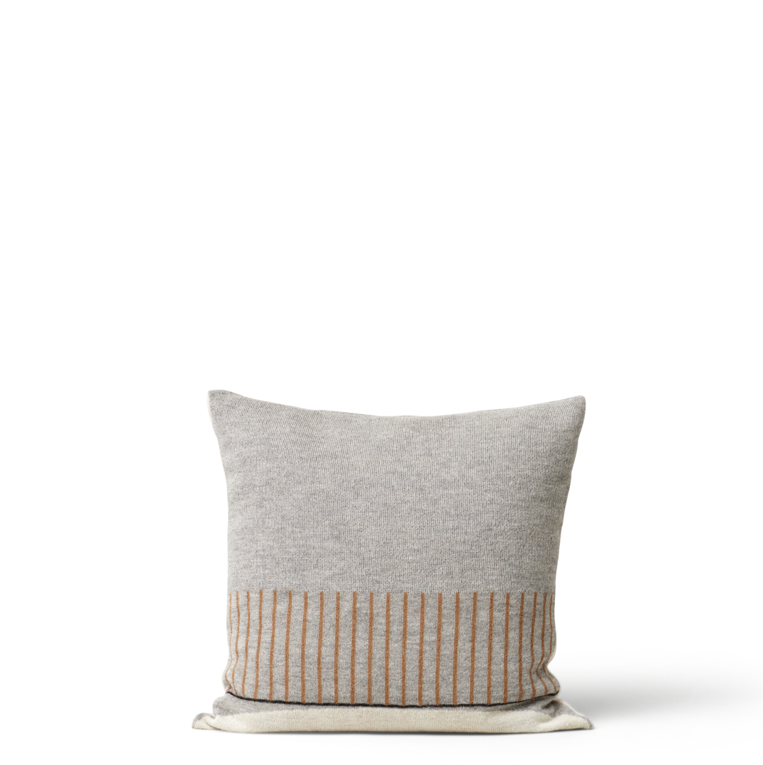 Aymara Cushion, Pattern Grey