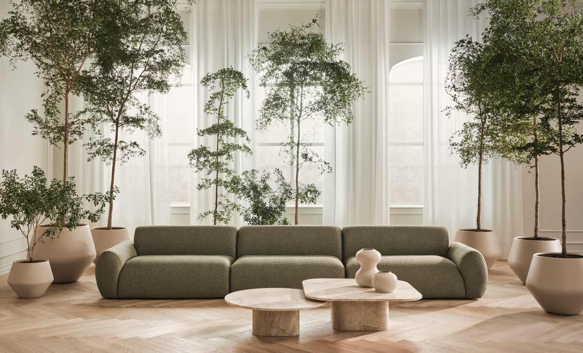 Núvol 3 Modules with Small Corner and Chaise Longue - Right