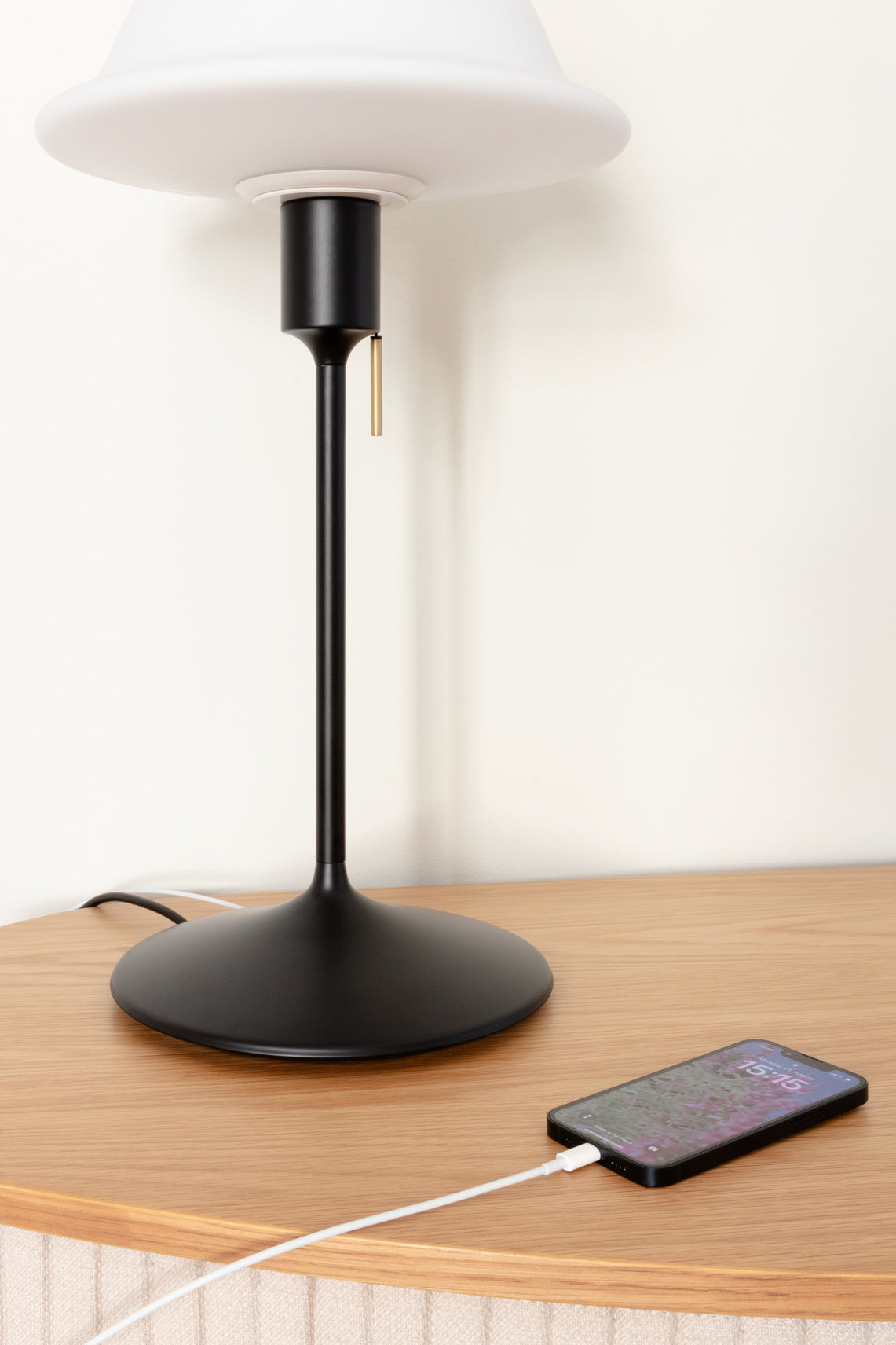 Butler & Sante Table Lamp - Black